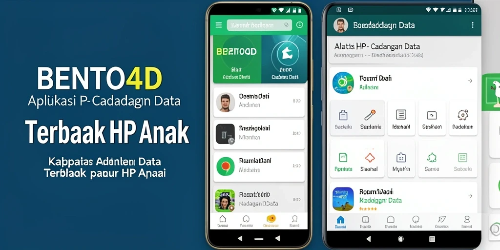 Antarmuka BENTO4D yang sederhana dan fungsional.