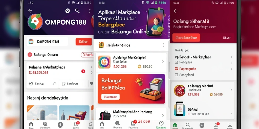 Tampilan antarmuka OMPONG188 yang menarik dan fungsional.