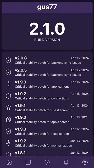 Riwayat Versi gus77 untuk Pengguna Android Indonesia